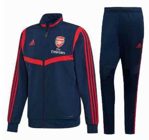 19-20 Arsenal Training Suits Navy Jacket and Pants